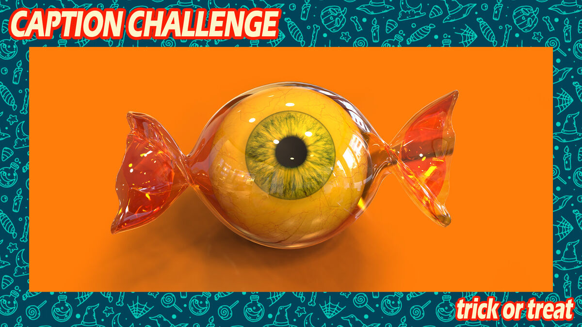 Caption Challenge Trick or Treat image number null